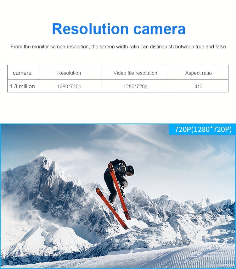 Portable Mini Camera with HD Video and Audio, Touch Control, Motion Detection, Self-Adhesive Mount, USB Powered, Rechargeable Lithium Battery, Non-Waterproof, for Home Security, Surveillance, and Baby Monitoring