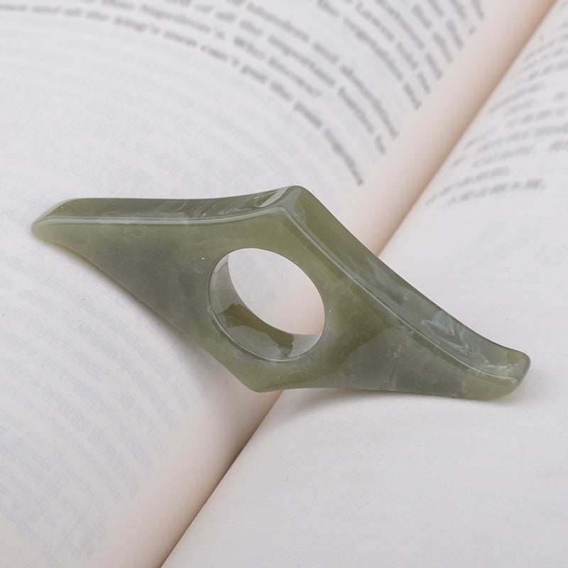 1pc Resin Bookmark Book Stand Reading Aid Creative Thumb Book Support