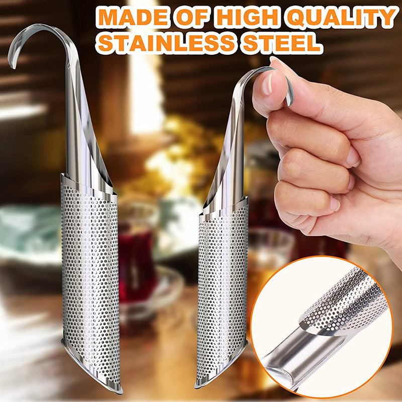 1pc Stainless Steel Tea Strainer Wand, Stainless Steel Tea Infuser, Long-Handle Tea Filter Stainless Steel Tea Diffuser For Loose Tea, Rose, Coffee, Spices