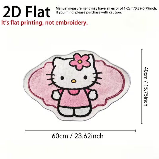 Hello Kitty Comfortable Crystal Velvet Rug