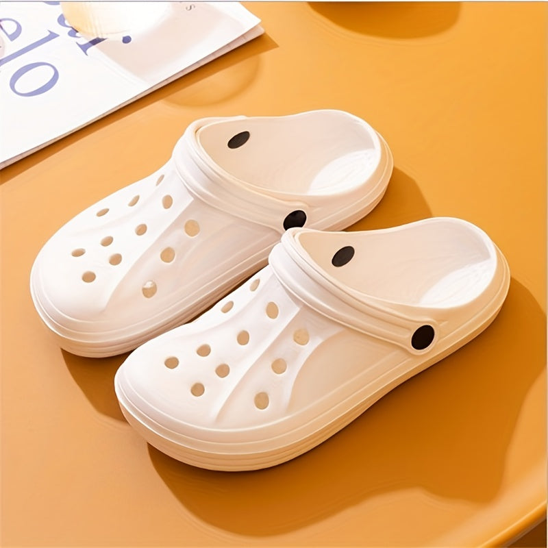 [Comfortable EVA Clogs] Comfortable EVA Clogs - Non-Slip, Breathable Slide Sandals | Gray, Blue, and Black for Indoor/Outdoor Use, Spring/Summer/Fall, Strappy Sandals