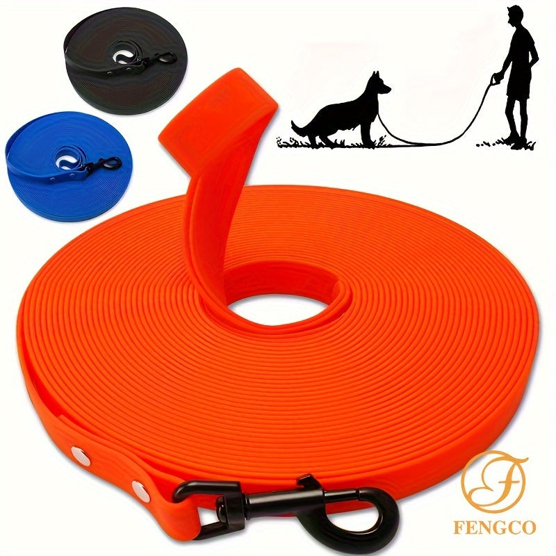 Dog Leash Long PVC Leashes Easy Clean Traction Lead Rope For Small Medium Large Big Dogs Training