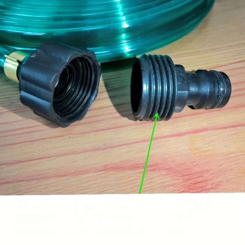 Versatile Sprinkler & Soaker Garden Hose – 70% Water Savings, Lightweight & Flexible, Ideal for Lawns, Flower Beds & Narrow Spaces, Green, Durable PVC Material, Plant Conservation|Dualfunction Hose|Lightweight Sprinkler, Sp