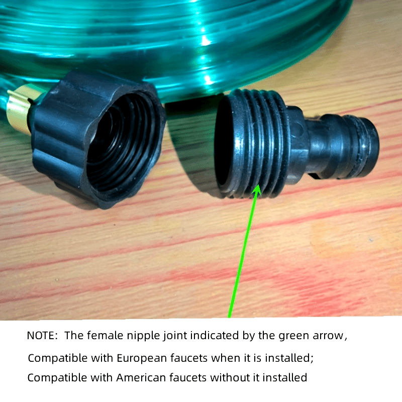 Versatile Sprinkler & Soaker Garden Hose – 70% Water Savings, Lightweight & Flexible, Ideal for Lawns, Flower Beds & Narrow Spaces, Green, Durable PVC Material, Plant Conservation|Dualfunction Hose|Lightweight Sprinkler, Sp