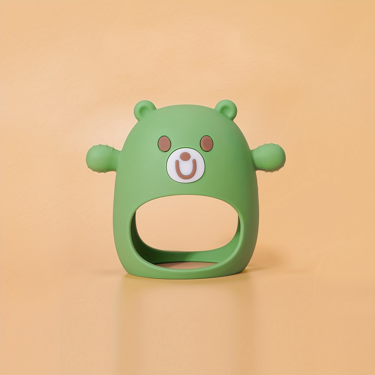 The Perfect Teething Toy For Babies 6M+ - TYRY.HU Silicone Anti-Drop Teether Pacifier With Soft Hands For Sucking & Breastfeeding, Christmas, Halloween, Thanksgiving Day Gift