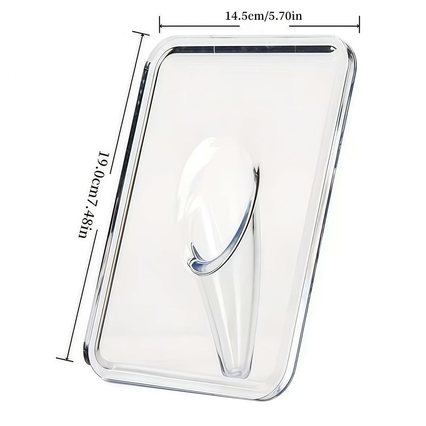 1pc Awaoko Modern Acrylic Vase - Clear Rectangular Design with Intricate Frame-Like Structure, Elegant Decorative Vase for Home & Office, Perfect Gift for Easter, Mother's Day, Friends, Boyfriend, Girlfriend, Family, Teachers