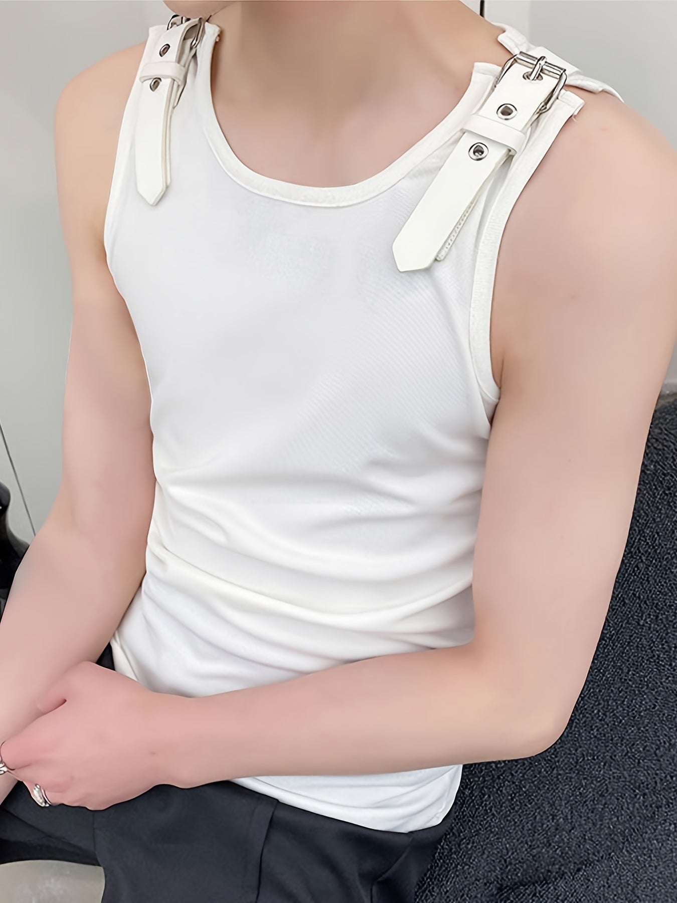 Vibrant Summer Essentials - INCERUN Sleeveless O-Neck Tank Tops - Breathable, Quick-Drying, Streetwear-Inspired Vests for Men - Perfect for Outdoor Activities, Fitness, and Casual Fashion