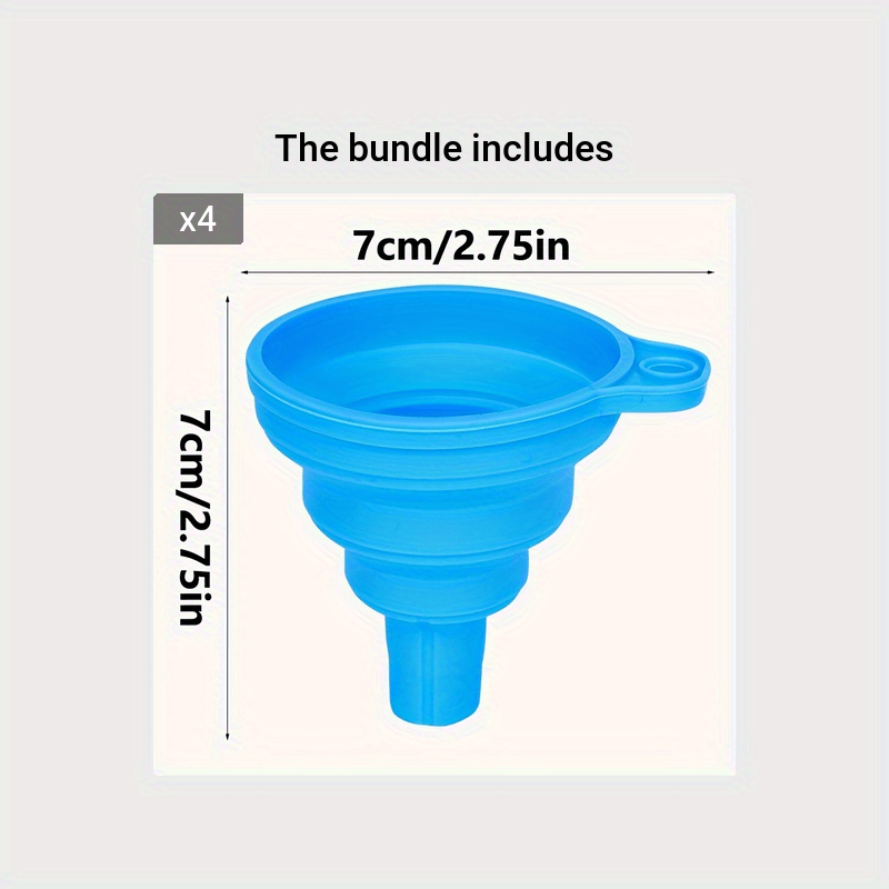 [Foldable Car Funnel] Durable & Flexible Foldable Portable Funnel for Car Engine Oil Change | Universal Fit, Leak-Proof Design with Easy-Pour Spout, Automotive Fluid Transfer, Car Maintenance Tool, Userfriendly Design, Leakpr