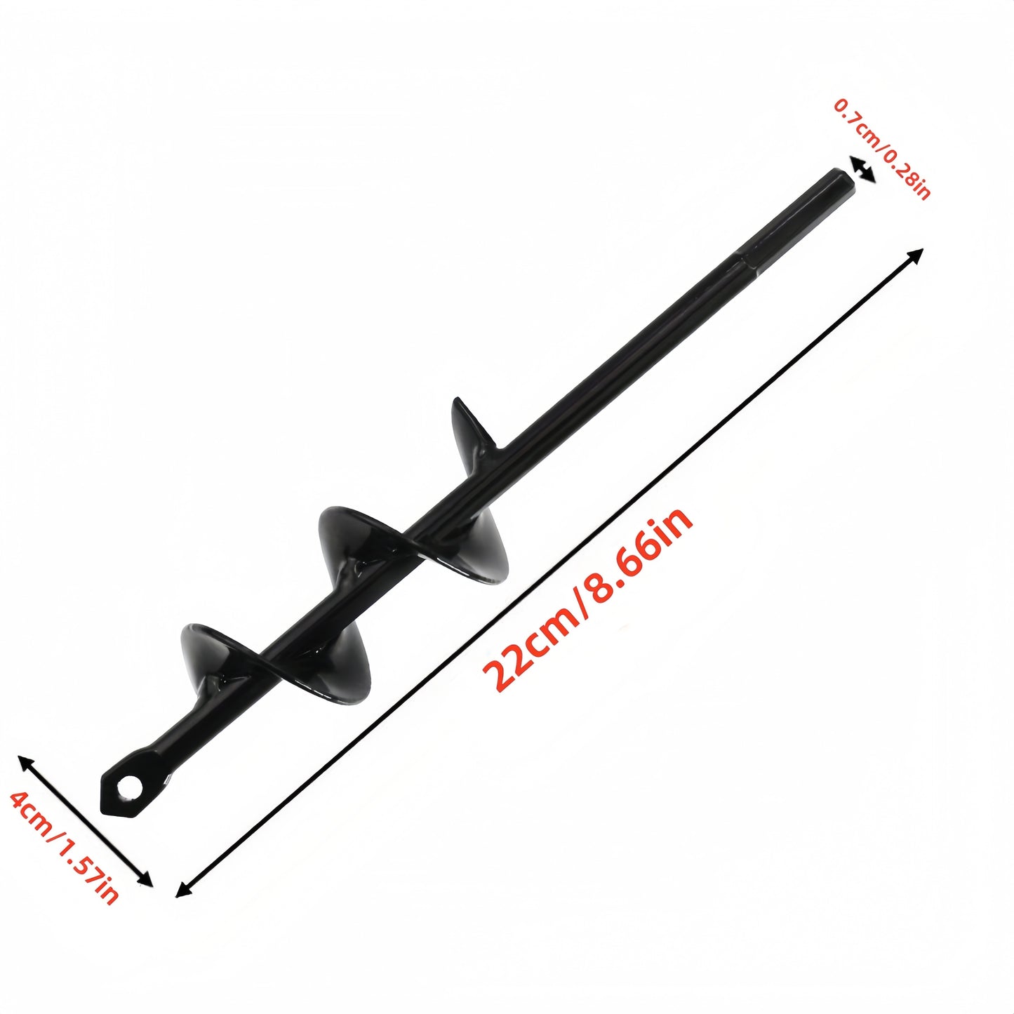 A Garden Drill Bit for Planting, Suitable for Flower Beds And Vegetable Gardens, Designed for Loosening Soil And Digging Holes.