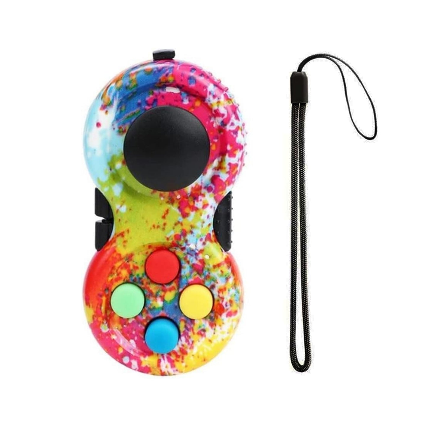Fidget Pad With 8 Fidget Functions, Fidget Controller Stress Reducer, Fidget Toy Cube Relieves Stress And Anxiety Toys Christmas, Halloween, Thanksgiving Day easter gift