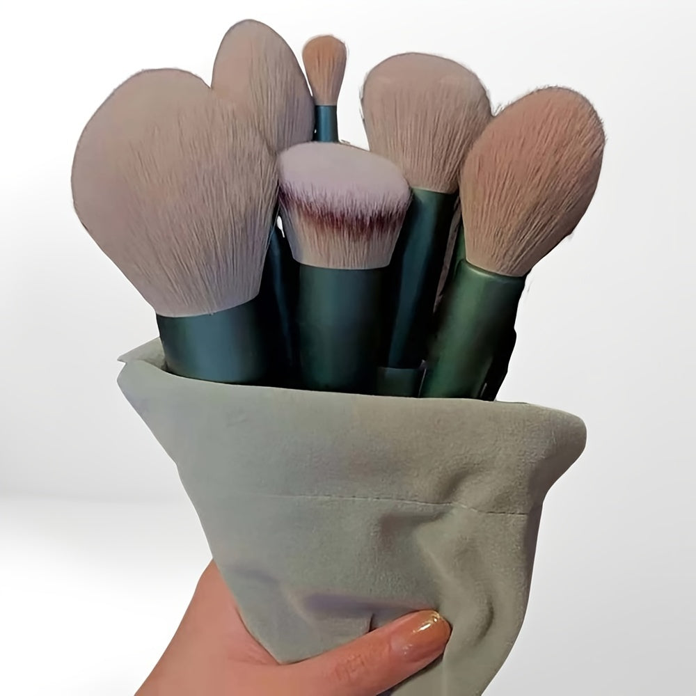 13Pcs Super Soft Makeup Brushes, Eyeshadow Brush Ultra Soft Multi-Use Face Eye Makeup Brushes For Women Girls Makeup Beauty Tools