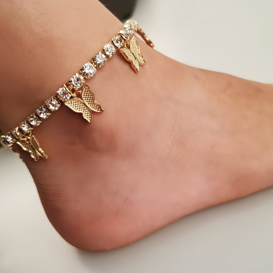 Fashion Butterfly Anklet