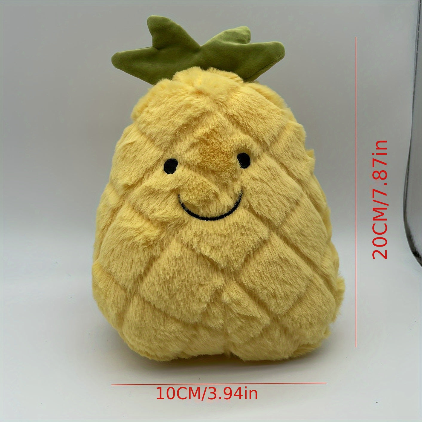 1pc Adorable Fruit Plush Toy - Soft, Realistic, and Cuddly Watermelon, Pineapple, Banana, Strawberry Shapes - Educational Gift, Comfortable Pillow, and Festive Home Decor for Halloween, Thanksgiving, and Christmas