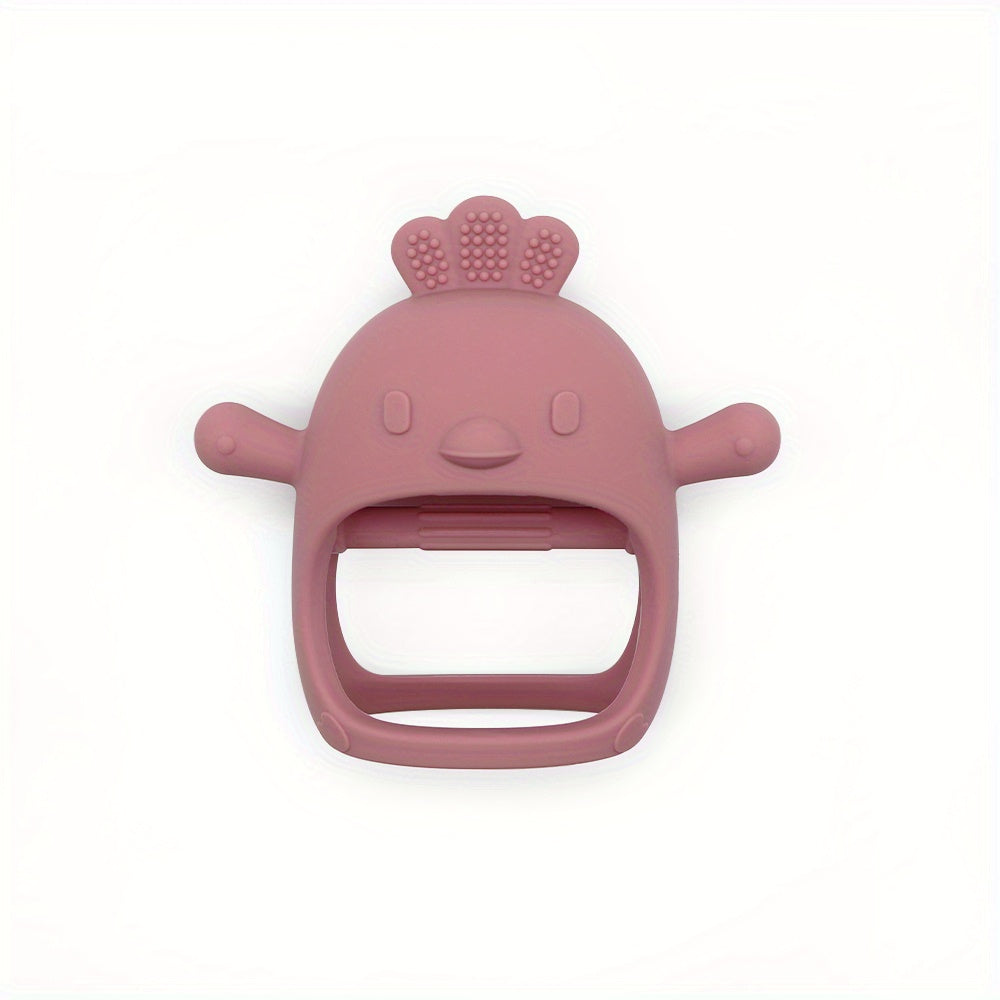 Silicone Teething Toy Suitable for Children Over 3 Months Old, Used as Sucking Chew Toy