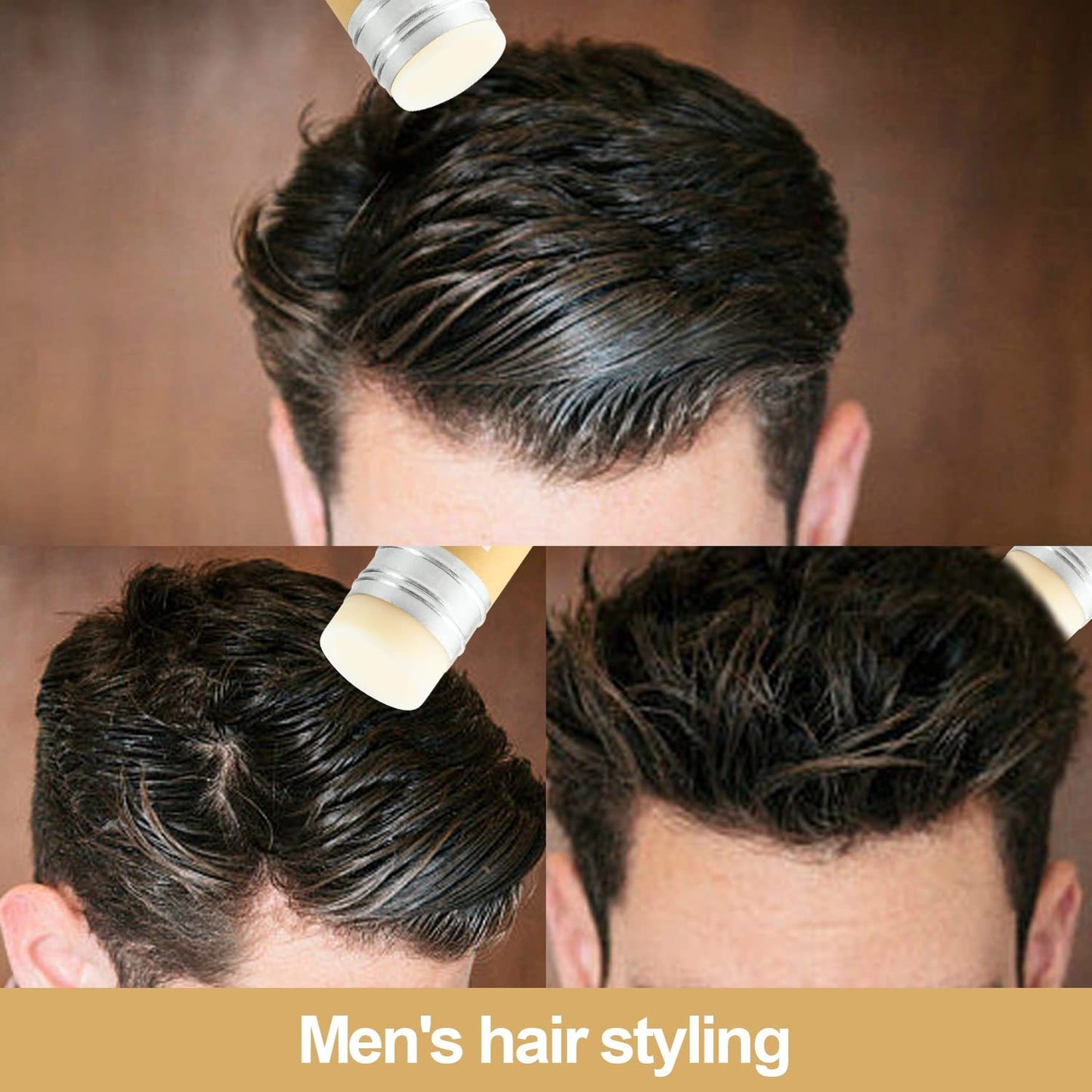 Styling Wax Stick, Flyaways Styling Wax Stick for Hair Edge Control, Hair Styling Stick for Kids' Hair
