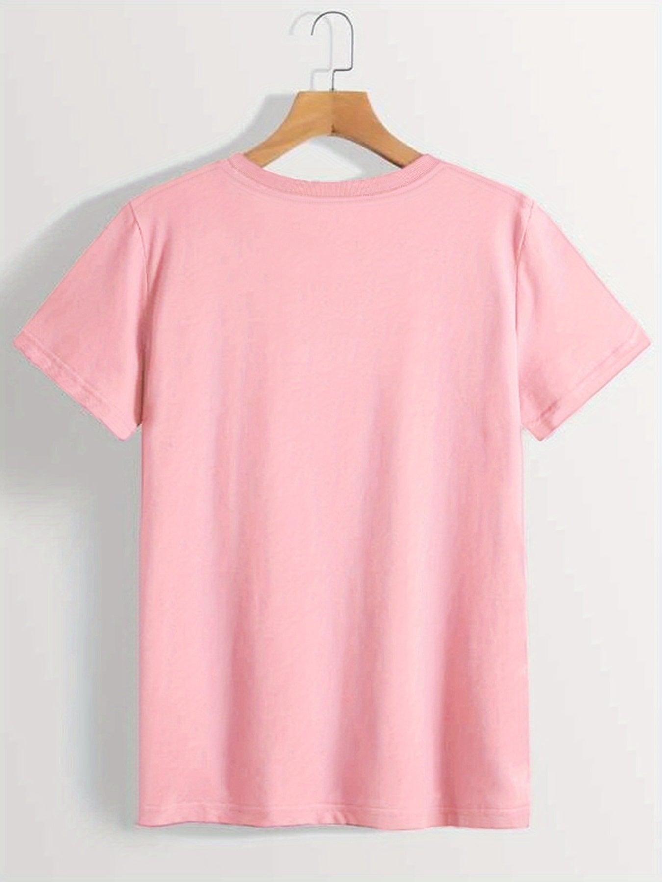 Chic Heart Motif Womens T-Shirt - Soft, Breathable Fabric - Perfect for Spring & Summer Leisurewear