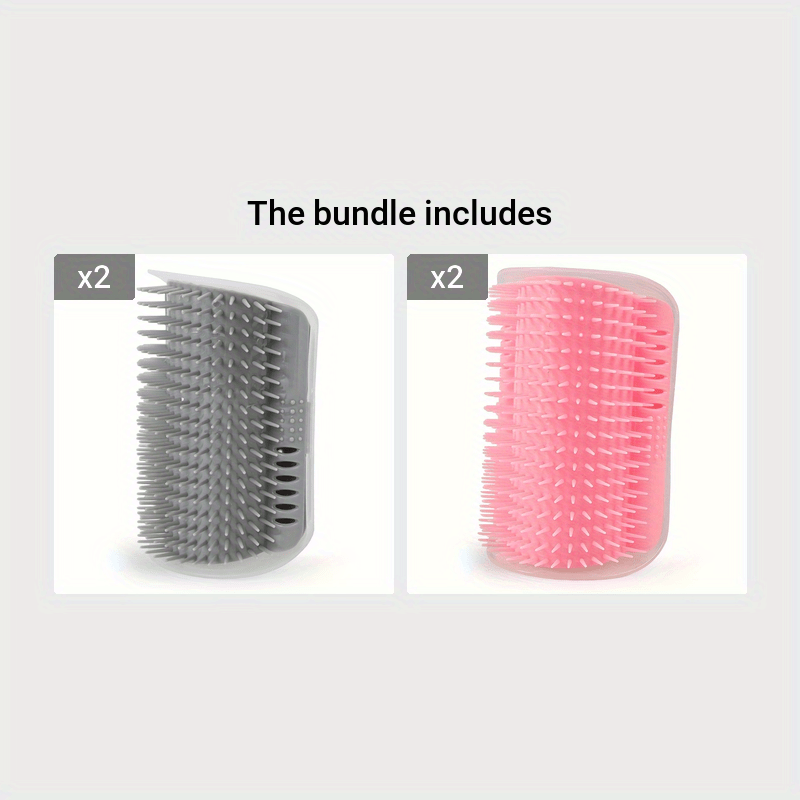Lint Roller Cat Scratcher, Scratcher Toy Cat Wall Corner Scratching Massager With Comb For Pet Hair Removal, Massage