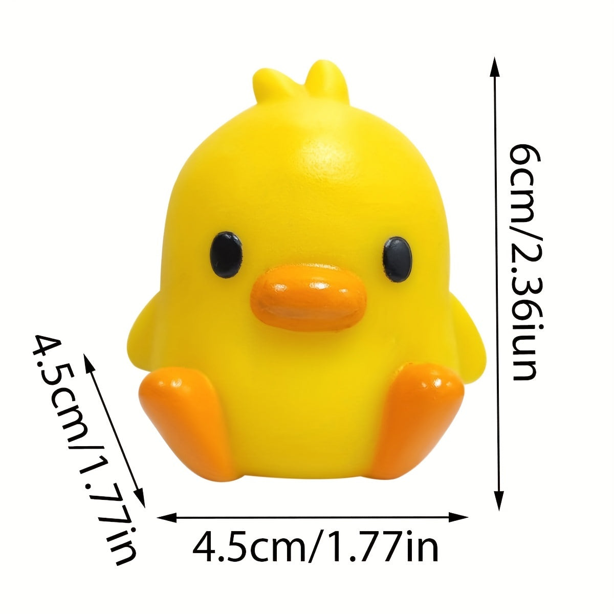 1pc Cute Mini Yellow Duck Night Light, Warm Light, For Bedroom Bedside Home Room Decor, Novelty Luminous Toy Gifts