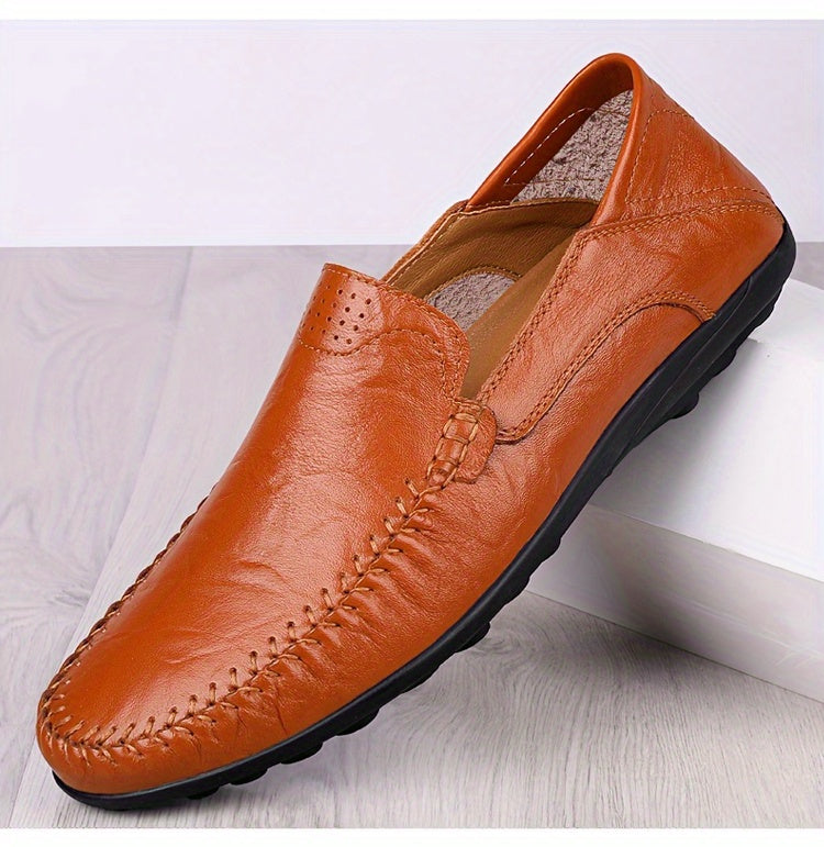 Men's Business Casual Shoes Comfortable Breathable Stitched