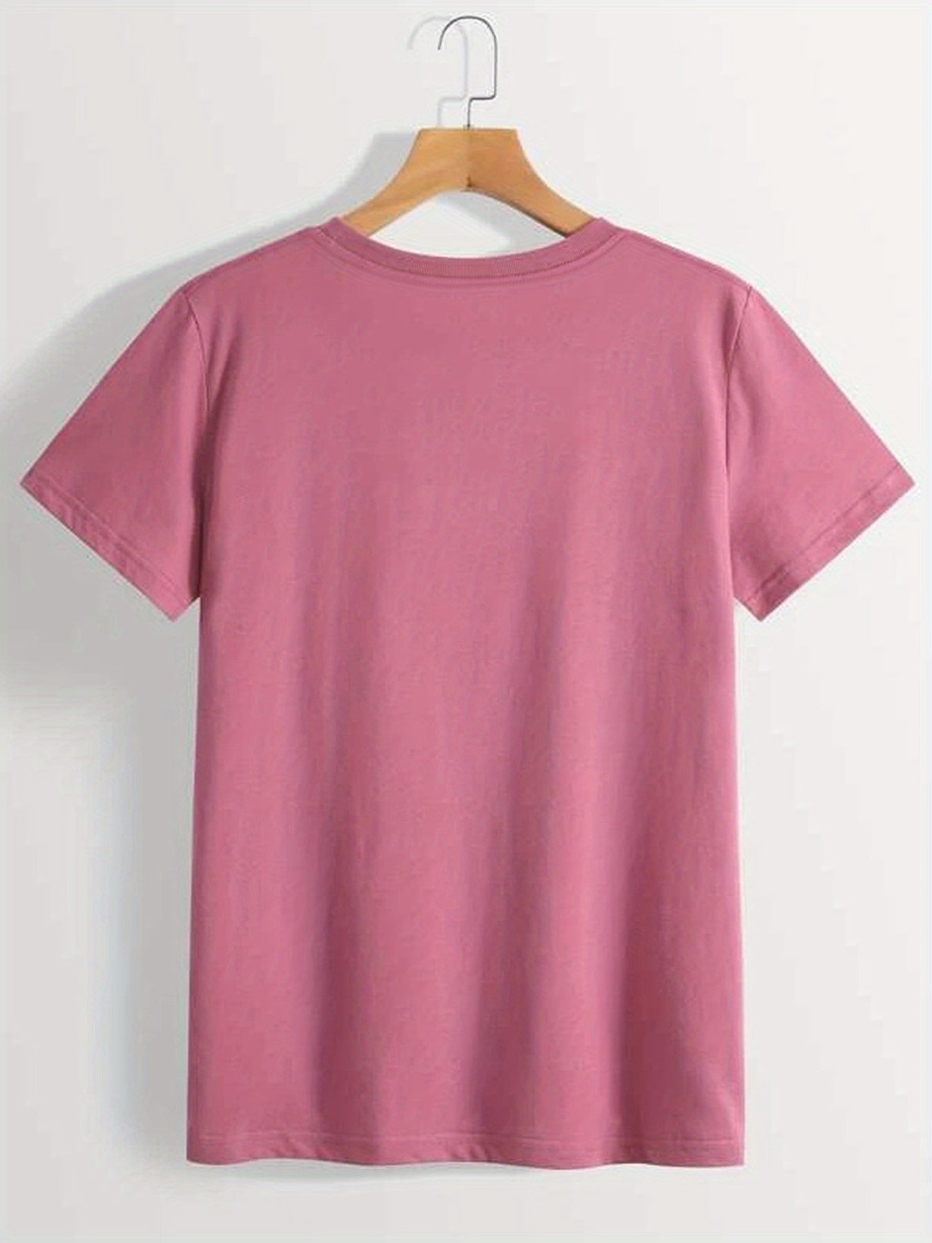 Chic Heart Motif Womens T-Shirt - Soft, Breathable Fabric - Perfect for Spring & Summer Leisurewear
