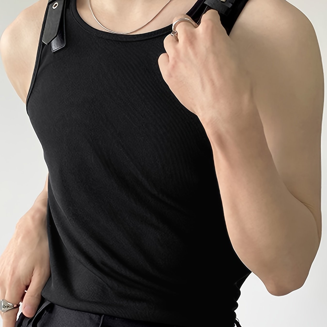 Vibrant Summer Essentials - INCERUN Sleeveless O-Neck Tank Tops - Breathable, Quick-Drying, Streetwear-Inspired Vests for Men - Perfect for Outdoor Activities, Fitness, and Casual Fashion