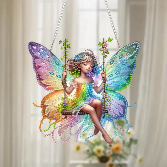 5D Diamond Fairy Hanging Ornament