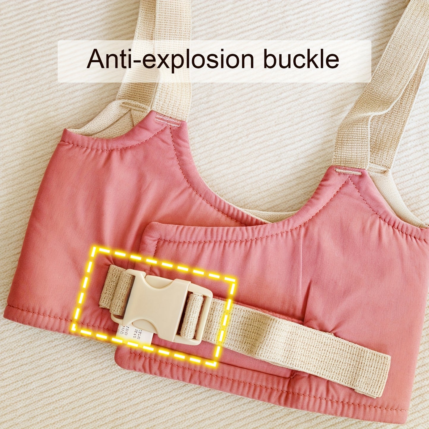 1pc Handheld Early Walking Aid with Anti-Slip Traction Straps - Durable Polyester Harness for Infants, Teething, and Toddlers - Reduces Falls & Improves Coordination - Ideal Baby Learning Tool, Toddler Walking Aid, Secure Fit
