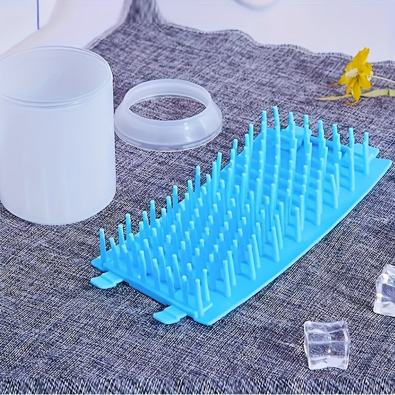 Pet Cats Dogs Paw Cleaner Soft Silicone Foot Cleaning Cup Portable Brush