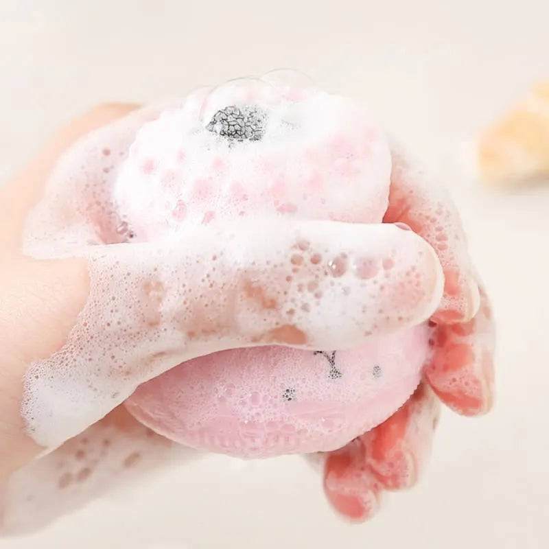 [Mini Octopus Deep Clean Brush] Exfoliating Facial Cleaning Scrubber Brush, Octopus Shape Silicone Miniature Face Deep Clean Tool, Face Massage Scrub Brush, Manual Face Washing, Fit For Daily Skin Care