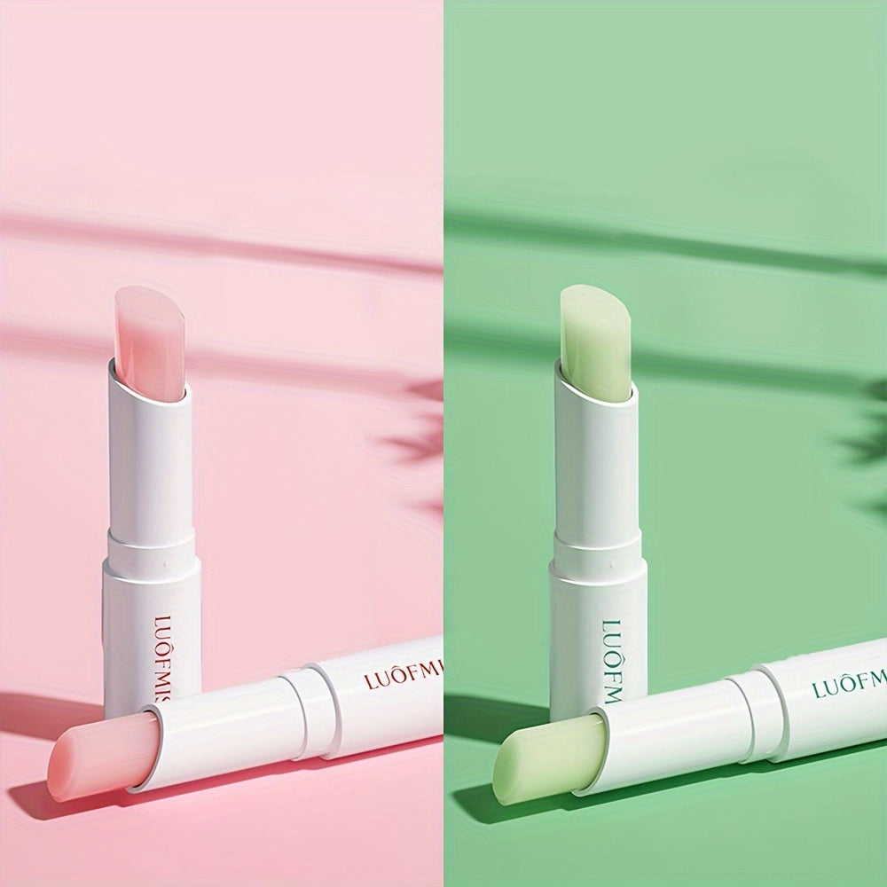 Hydrating Double Moisturizing Lip Balm with Long-Lasting Effect and Non-Stick Cup for Frost Cracking and Drying