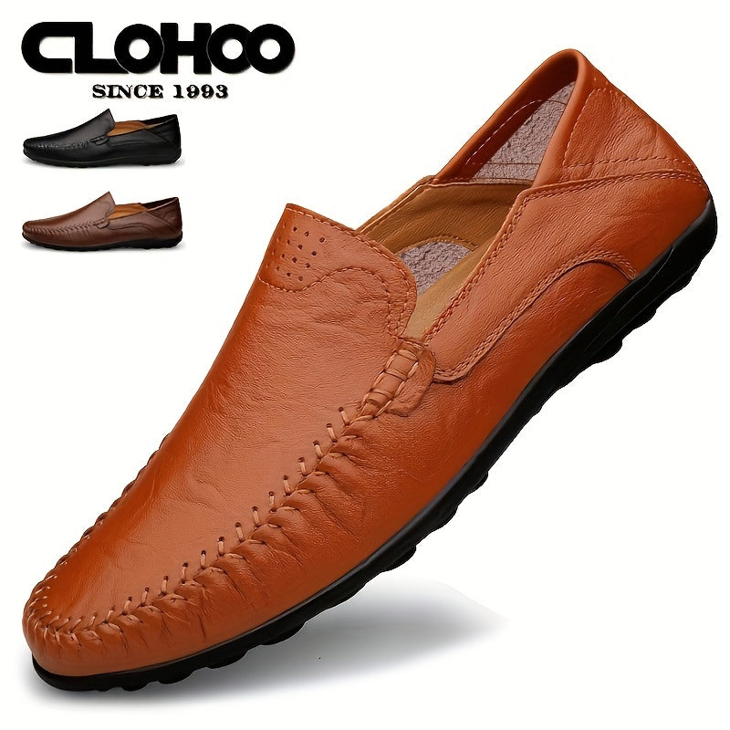 Men's Business Casual Shoes Comfortable Breathable Stitched