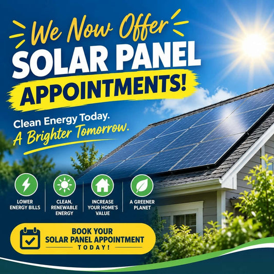 Solar Panel Appointment
