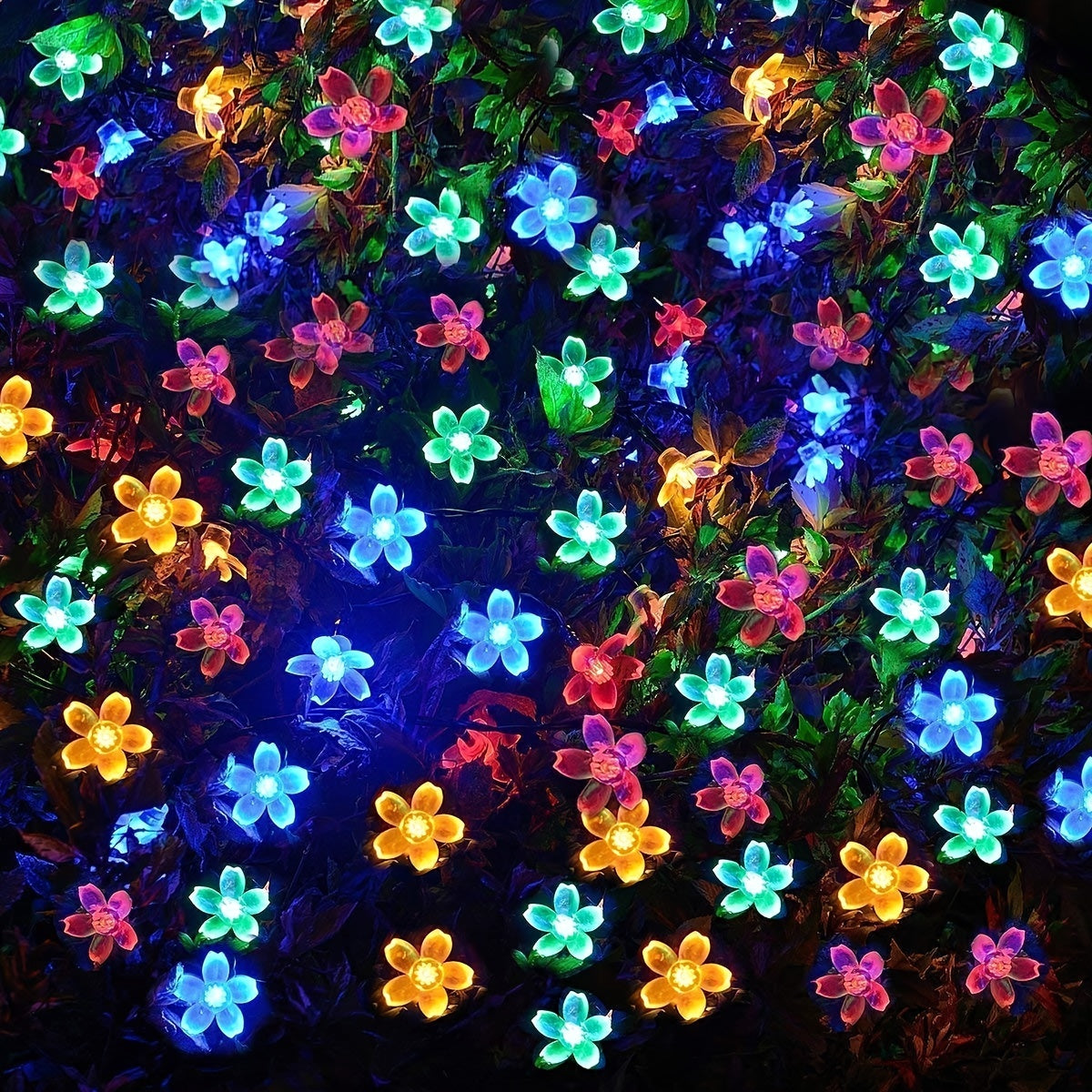1pc Cherry Blossom String Lights, Suitable for Home Decorations Engagement Wedding Valentine's Day Holiday Party Atmosphere, 1.5m 10 Bulbs, Holiday Lighting, Romantic Ambiance, Festive Glow, Elegant Illumination, Plastic Cons