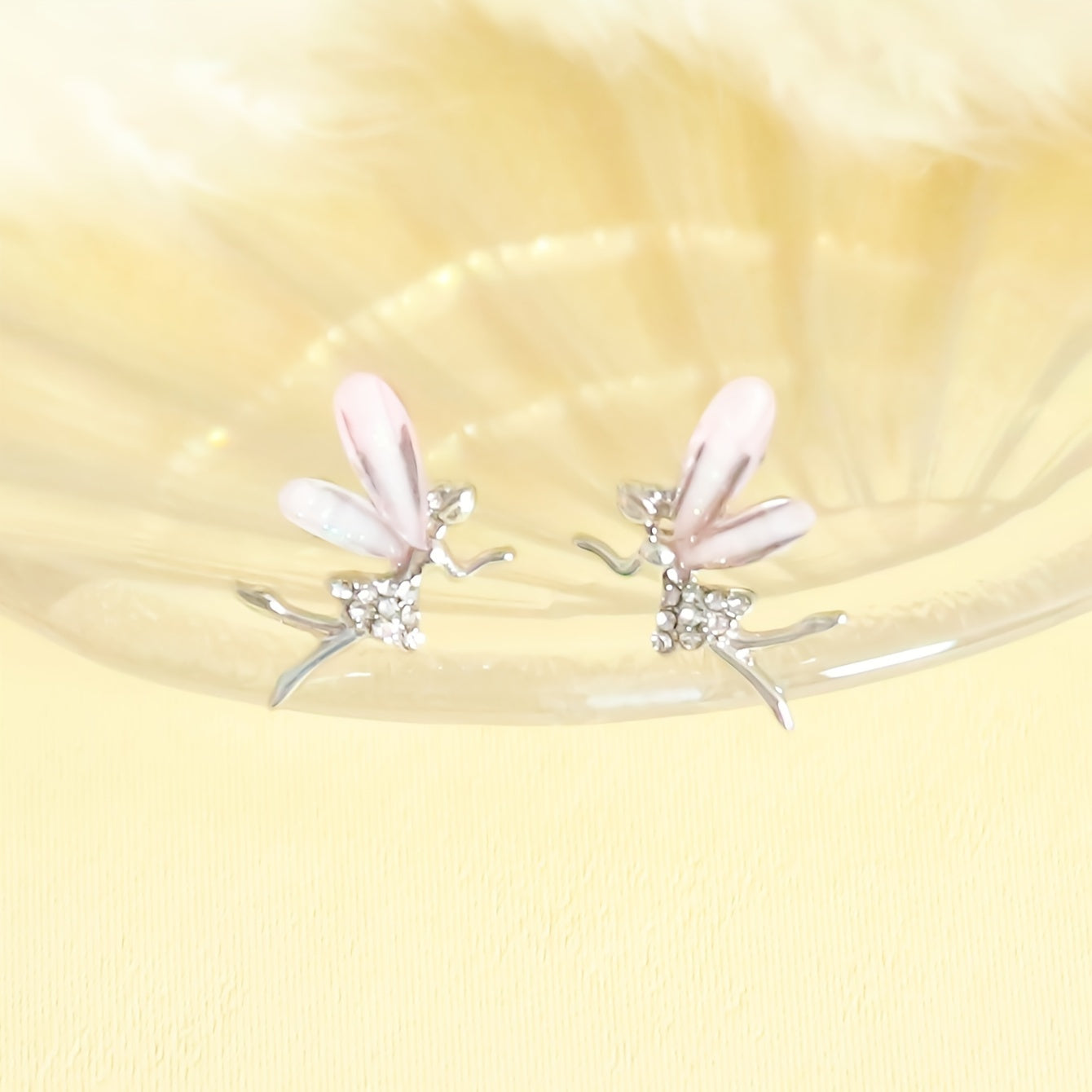 Vintage Korean Flower Fairies Stud Earrings - Daily Chic & Party-Ready, All-Season Versatile Jewelry