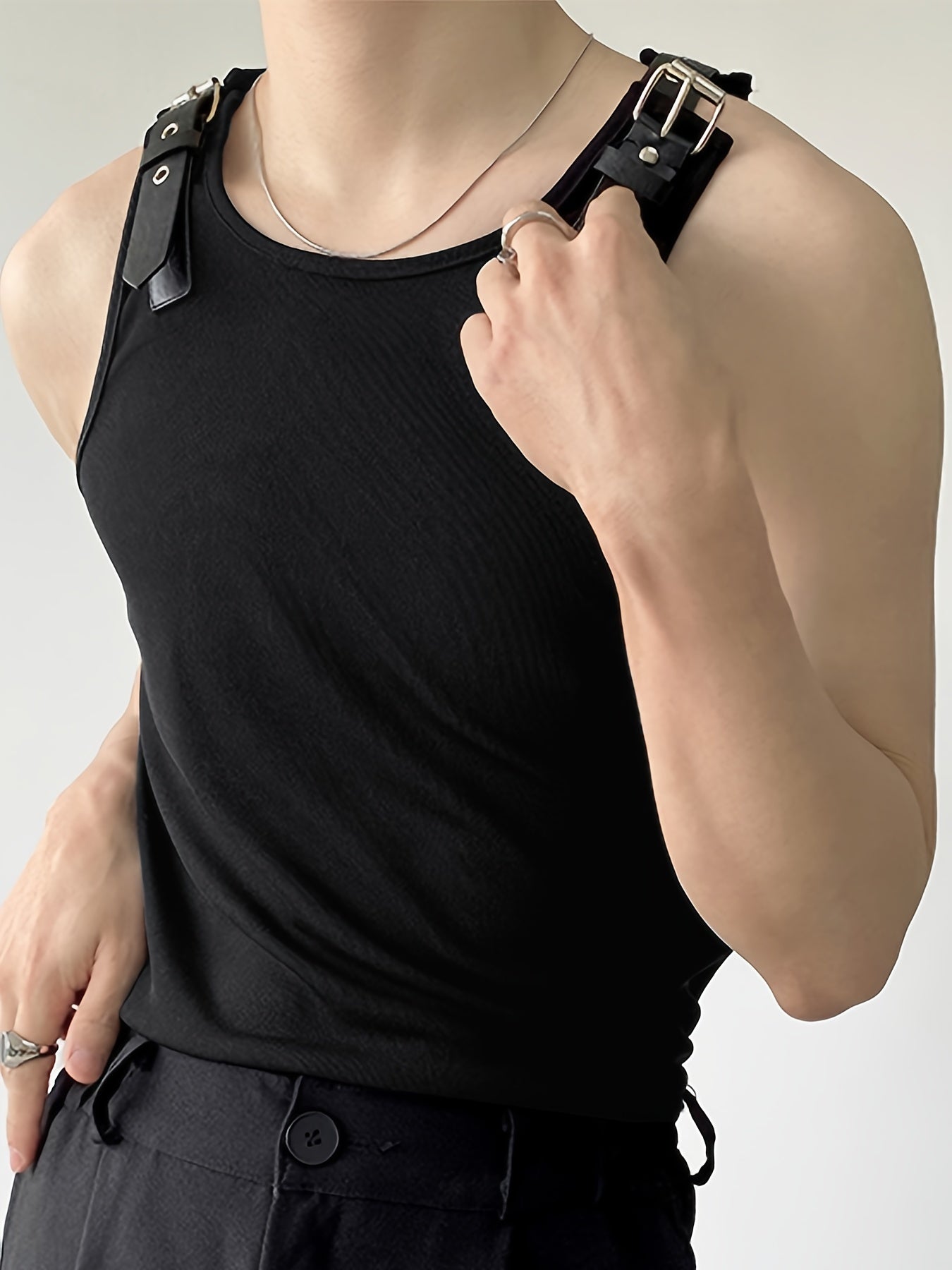 Vibrant Summer Essentials - INCERUN Sleeveless O-Neck Tank Tops - Breathable, Quick-Drying, Streetwear-Inspired Vests for Men - Perfect for Outdoor Activities, Fitness, and Casual Fashion