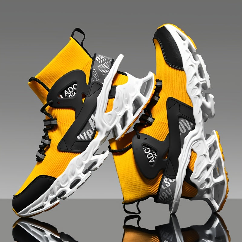 Men'S Casual Sports Shoes, Luxurious Tennis Trainers, Breathable Fashion Loafers, And Lightweight Running Shoes with Shock-Absorbing Features.