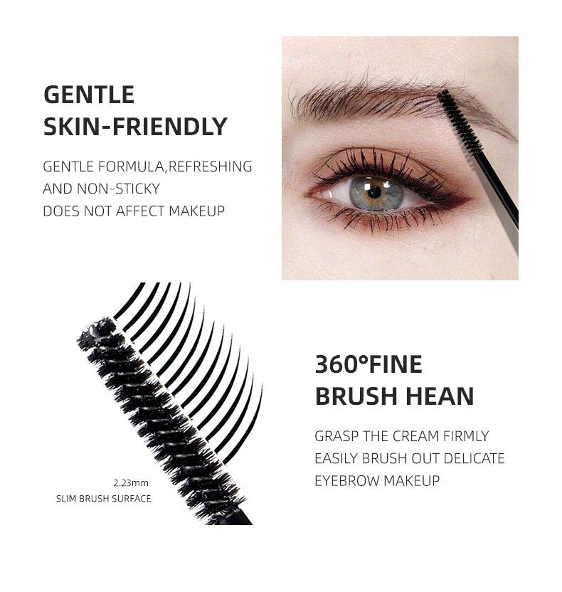 DIMSHOW Waterproof Eyebrow Gel - Smudge-Proof, Long-Lasting Hold for a Natural Look - Ideal Valentines Day & Mothers Day Gift for Women - Sweat-Resistant, Flawless Eyebrow Setter