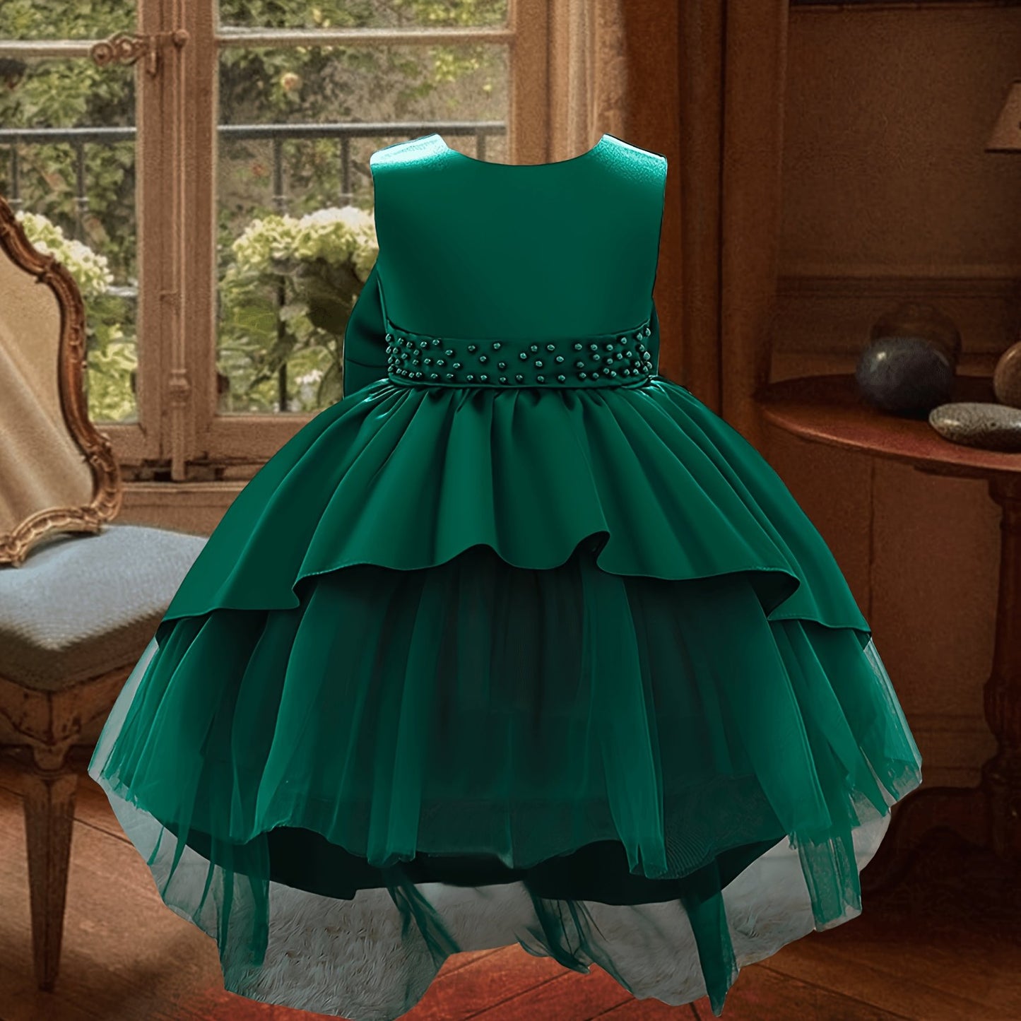 New Children's Dress Princess Skirt Tulle Puff Skirt Flower Boy Wedding Dress Girls Fish Tail Skirt Party Skirt