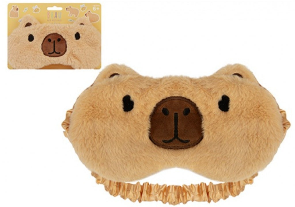 Beau Hair Accessories Capybara Plush Eye Mask