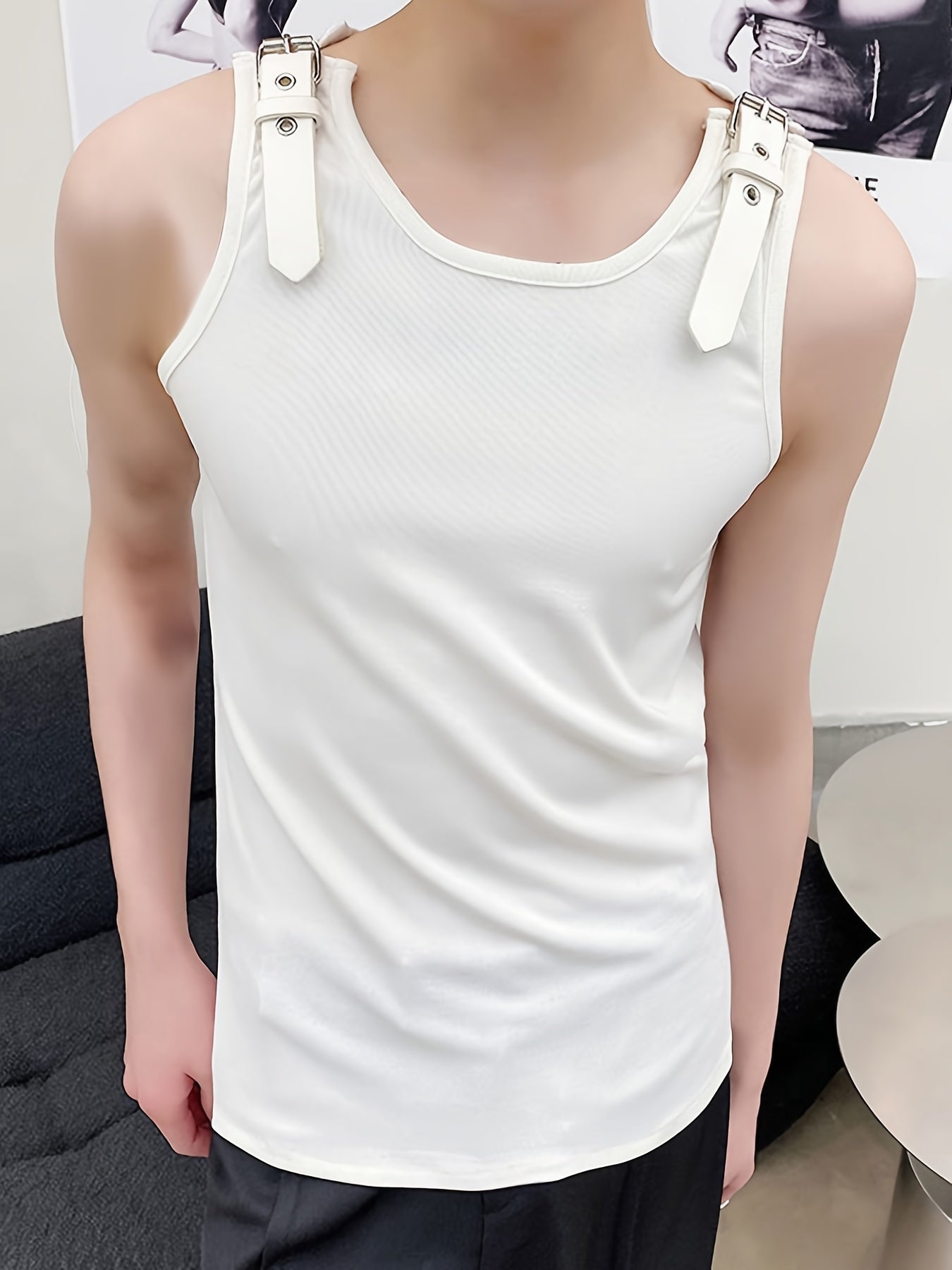 Vibrant Summer Essentials - INCERUN Sleeveless O-Neck Tank Tops - Breathable, Quick-Drying, Streetwear-Inspired Vests for Men - Perfect for Outdoor Activities, Fitness, and Casual Fashion