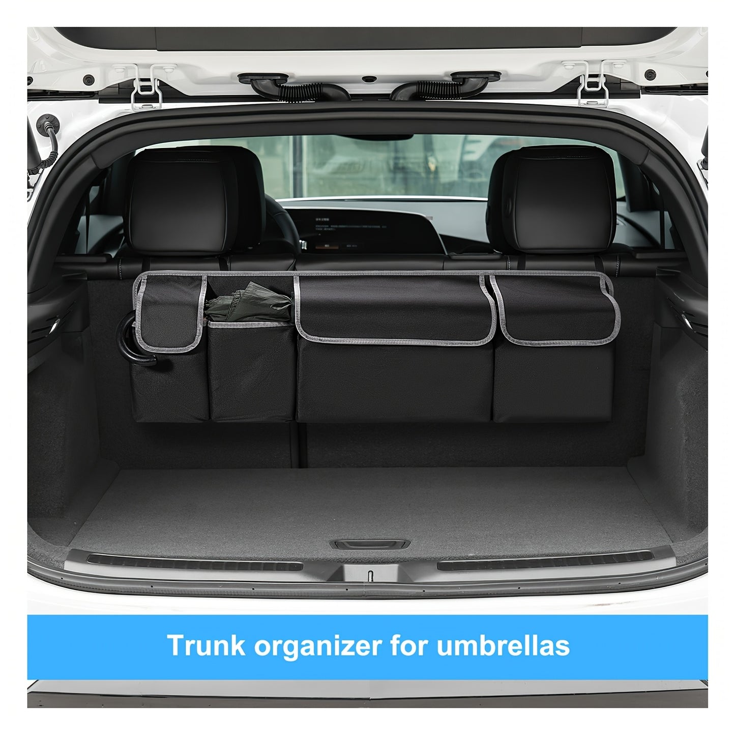 Large Capacity Storage Bag for Car Seats Made of 600D Oxford Cloth with Multiple Pockets