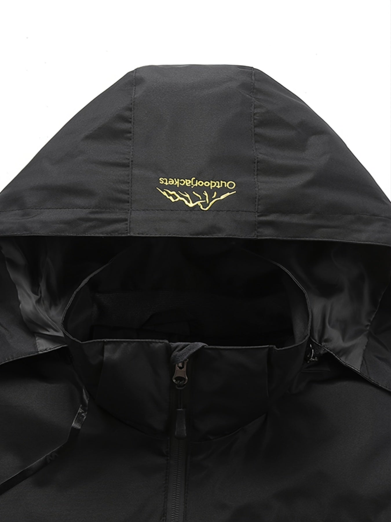 Mens Premium Waterproof Rain Jacket - Durable & Breathable Windbreaker with Adjustable Hood - Ideal for Hiking, Travel, and Outdoor Adventures
