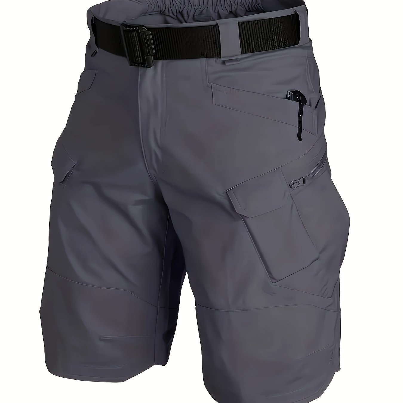 Men's Multi-Pocket Tactical Shorts Multi-Purpose Cargo Shorts Outdoor Riding Camping Fishing Hunting Hiking Track Shorts ( Larger Size Recommended)