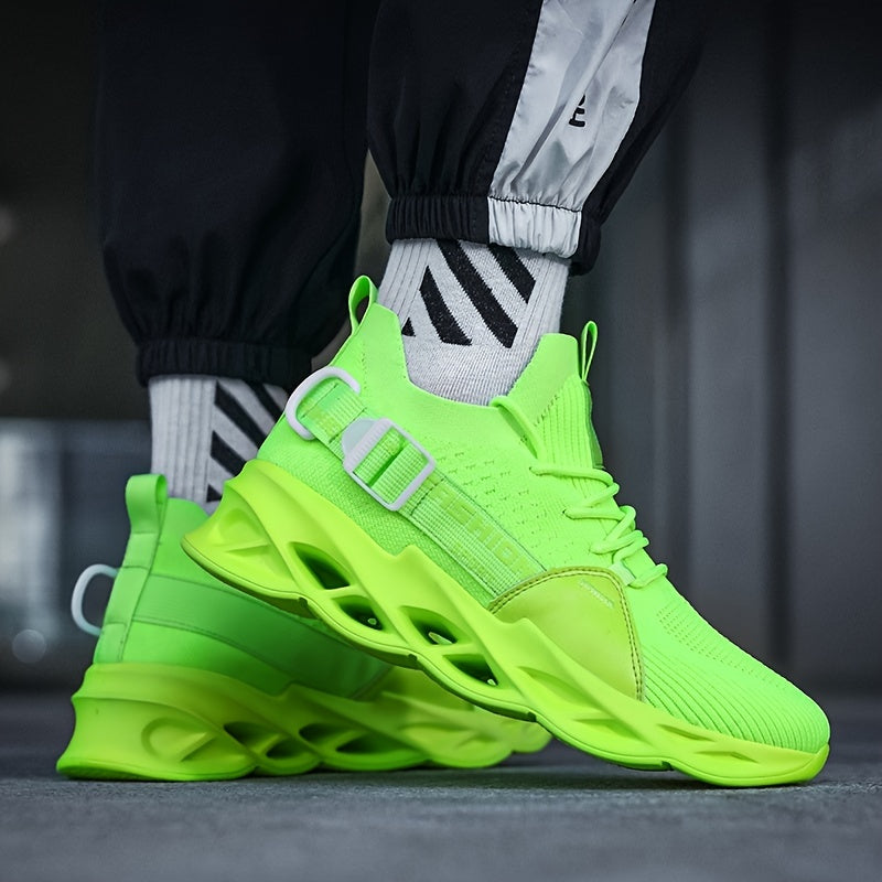 Women's Breathable High Impact Sneakers with Blade Type Lace Up and Thick Sole Koningsdag/King's Day