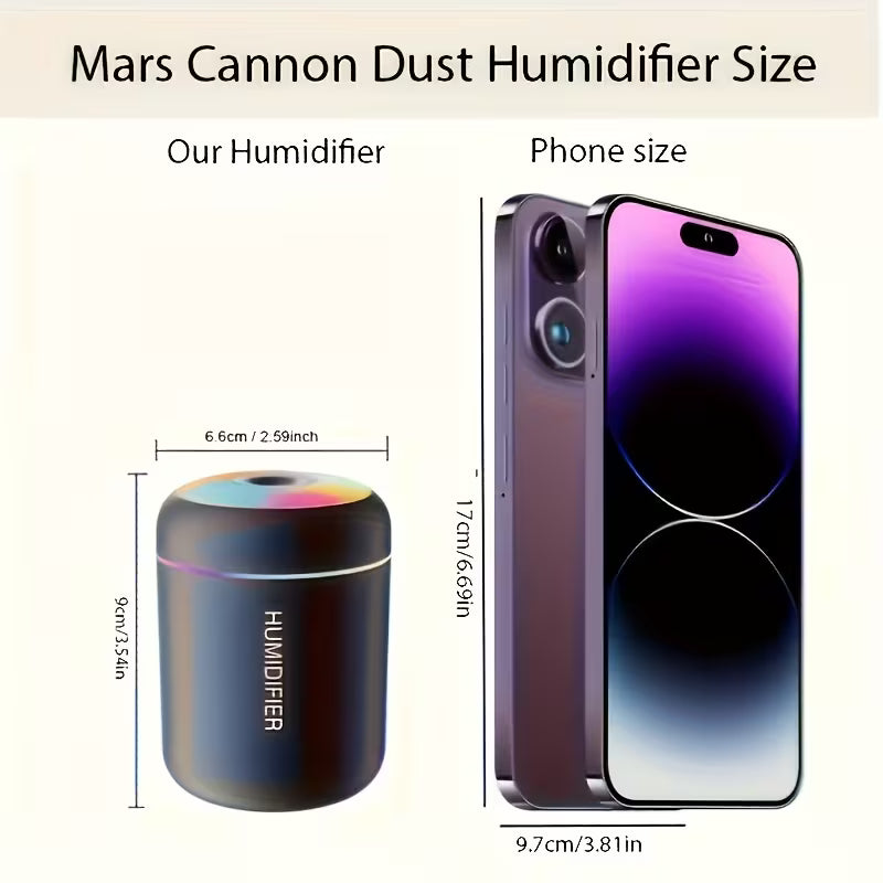 Essential Oil Aromatherapy Mist Diffuser And Humidifier with Colour-Changing Night Light