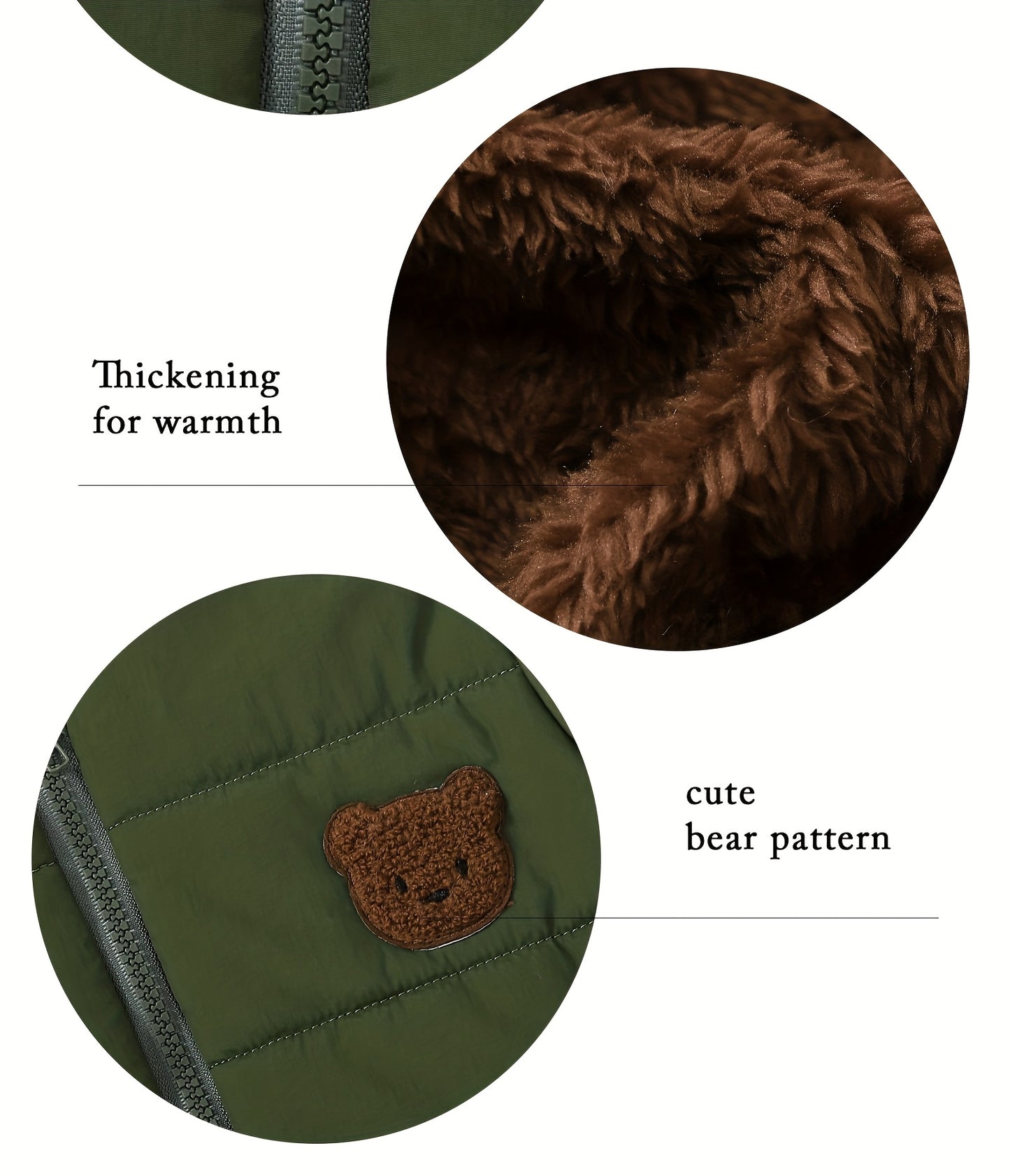 Baby Boy Winter Jumpsuit, Soft Plush Onesie with Hood, Warm Outfit Easy Diaper Change Loose Fit, Newborn Clothing for Infant & Toddler, Perfect for Cold Weather Outdoor & Photoshoots