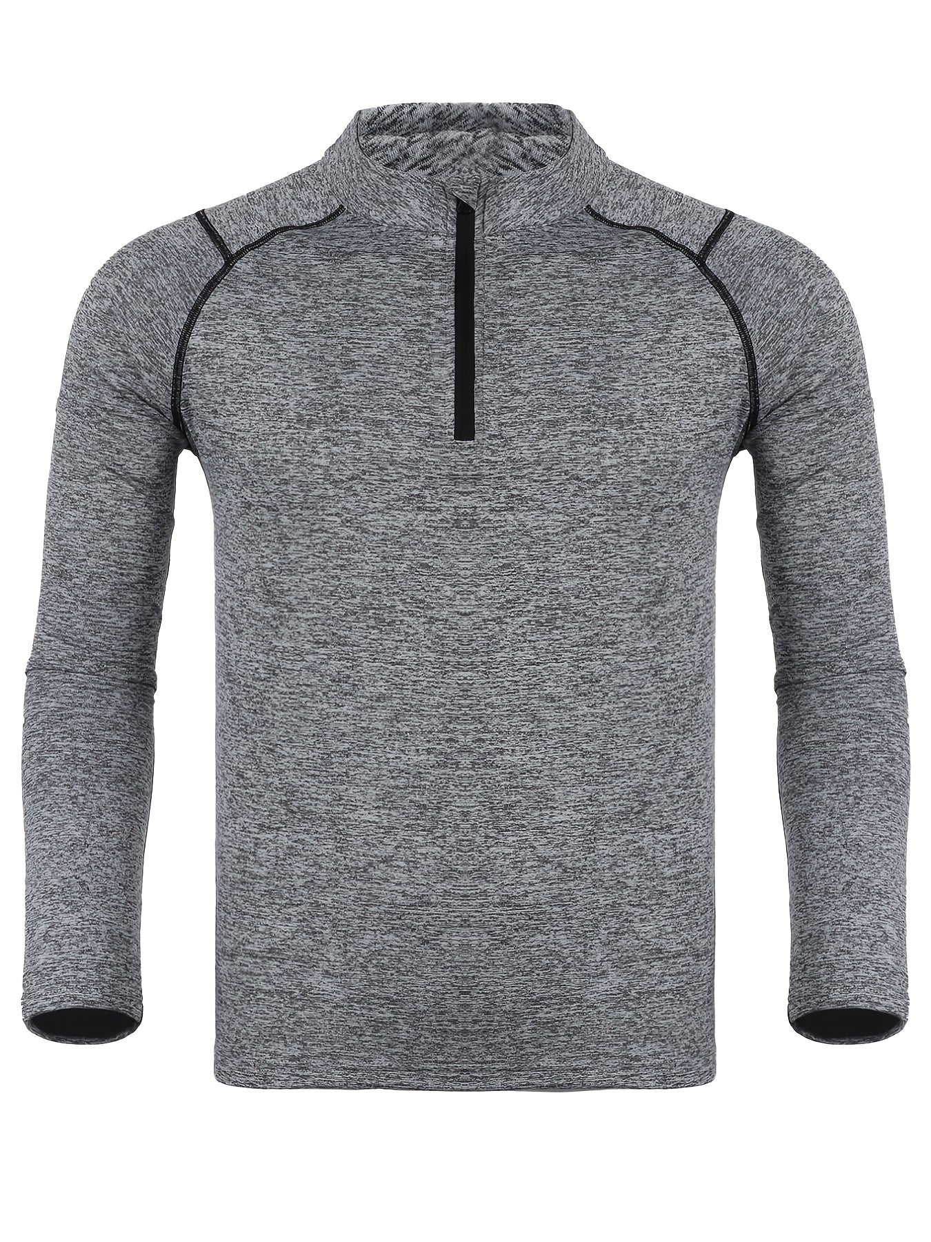 Men's Fitness Long Sleeve T-Shirt Autumn and Winter Fleece-Lined Basketball Training Sweatpants