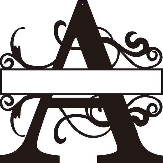 Personalised Split Letter Metal Craft Signage - 30cm