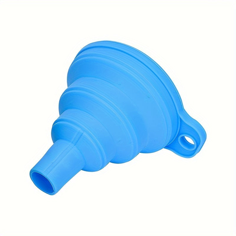 [Foldable Car Funnel] Durable & Flexible Foldable Portable Funnel for Car Engine Oil Change | Universal Fit, Leak-Proof Design with Easy-Pour Spout, Automotive Fluid Transfer, Car Maintenance Tool, Userfriendly Design, Leakpr