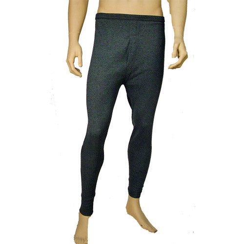 Mens Thermal Underwear Long Johns Grey
